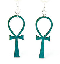 Load image into Gallery viewer, Ankh Earrings # 1151
