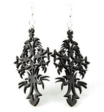 Load image into Gallery viewer, Detailed Cross Earrings # 1225
