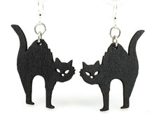 Load image into Gallery viewer, Halloween Cat Earrings # 1247
