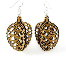 Load image into Gallery viewer, Pine Cone Earrings # 1254
