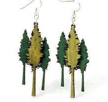 Load image into Gallery viewer, Redwood Tree Earrings # 1282
