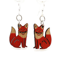 Load image into Gallery viewer, Fox earrings # 1292
