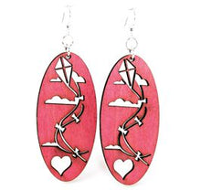 Load image into Gallery viewer, Flying Kite Earrings # 1313
