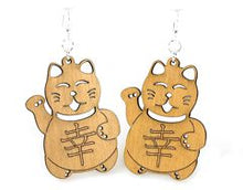 Load image into Gallery viewer, Lucky Cat Earrings # 1316

