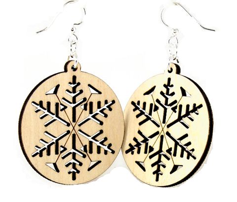 Snowflake Earrings # 1336