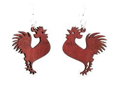 Rooster Earrings # O1361