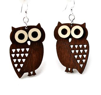Little Hoot Owl Earrings # 1363