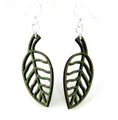 Simple Leaf Earrings # 1368