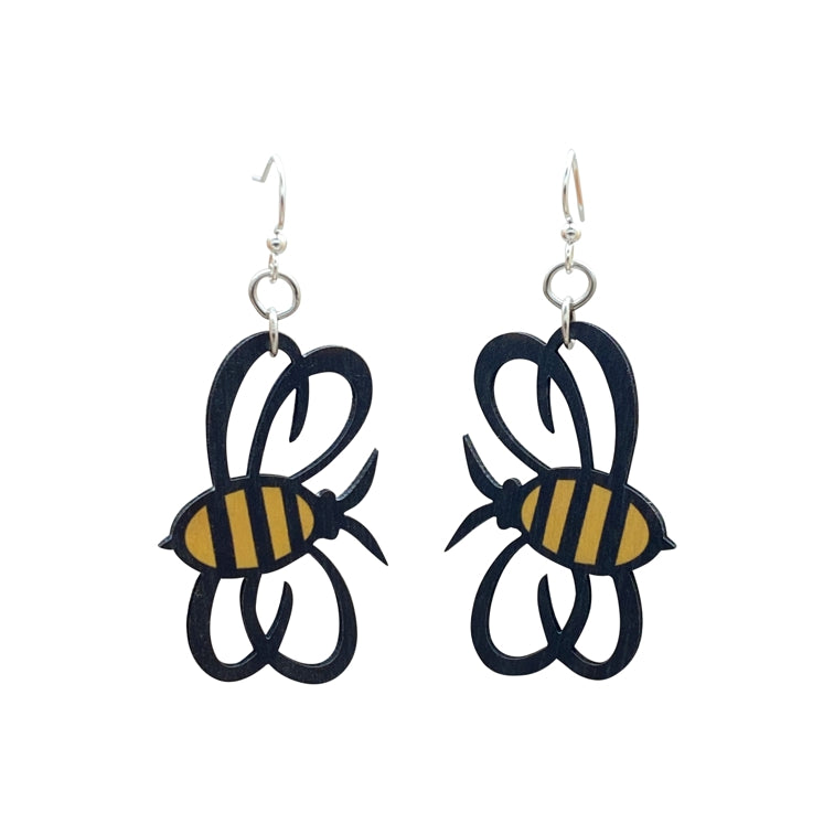 Bumble Bee Earrings # 1369