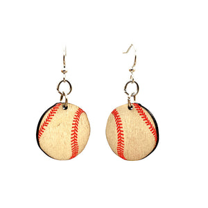 Baseball Earrings # 1372