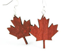 Load image into Gallery viewer, Maple Leaf Earrings # 1381
