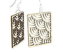 Load image into Gallery viewer, Modern Square Earrings # 1384
