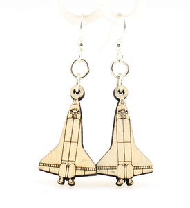 Space Shuttle Earrings # 1387