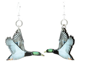Mallard Duck Earrings # 1397