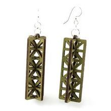 Load image into Gallery viewer, 3D Structure Earrings # 1433
