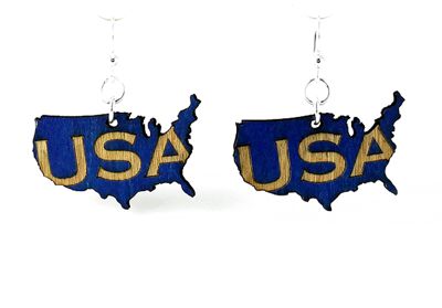USA Country Earrings# 1437