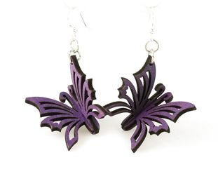 3D Butterfly Earrings # 1443