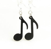 Load image into Gallery viewer, Music Note Earrings # 1446
