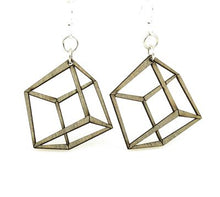 Load image into Gallery viewer, 3D Cube Earrings # 1472
