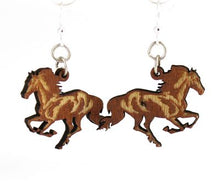 Load image into Gallery viewer, Running Horse Earrings #1489
