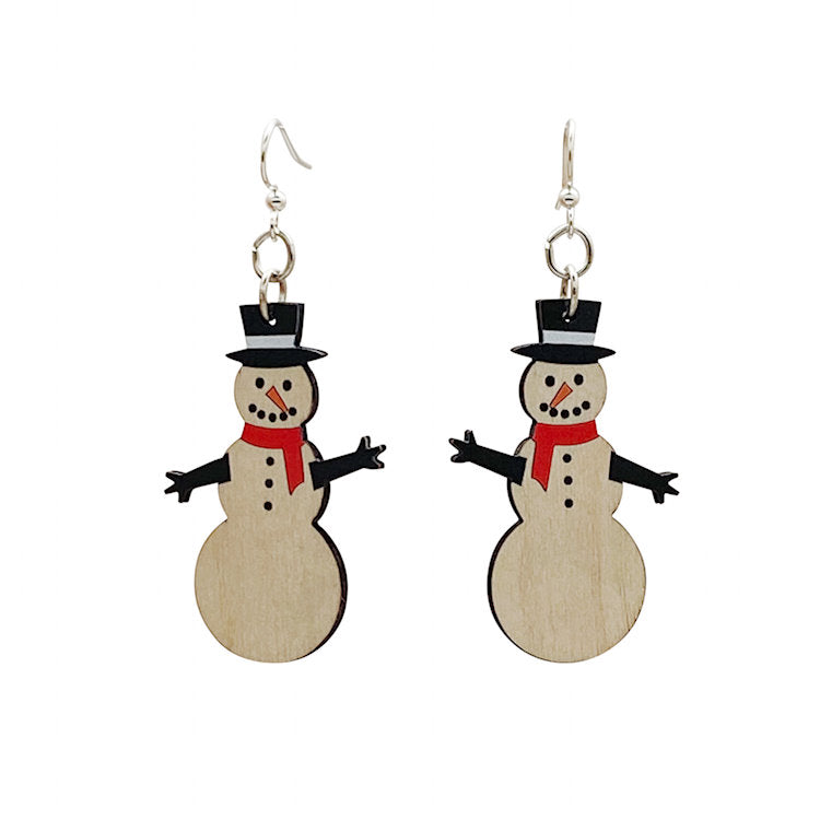 Snowman Earrings #1494