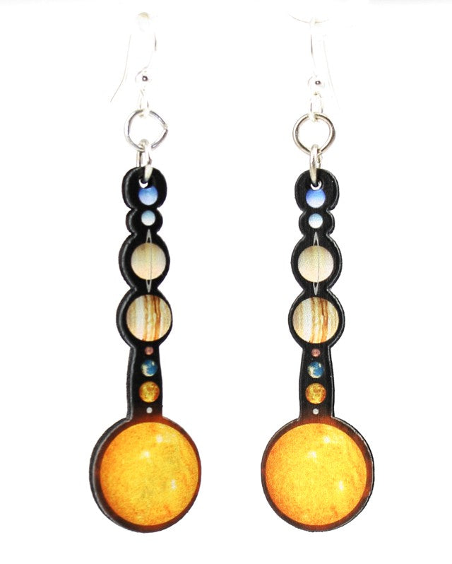 Solar System Earrings #1559