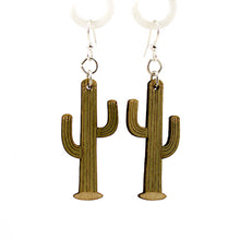 Load image into Gallery viewer, Saguaro Cactus Earrings #1582
