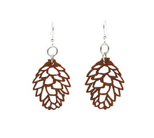 Load image into Gallery viewer, Pine Cone Earrings #1585
