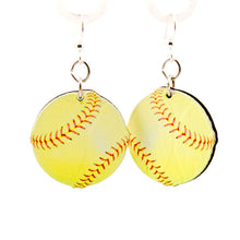 Load image into Gallery viewer, Softball Earrings #1607
