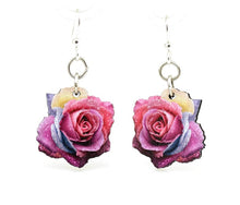 Load image into Gallery viewer, Multi-Color Rose Blossom Earrings #161
