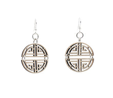Load image into Gallery viewer, Oriental Good Luck Symbol Earrings #1664
