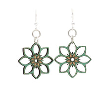 Load image into Gallery viewer, Rue Flower Blossom Earrings #181
