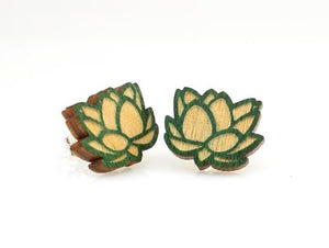 Lotus Stud Earrings #3025