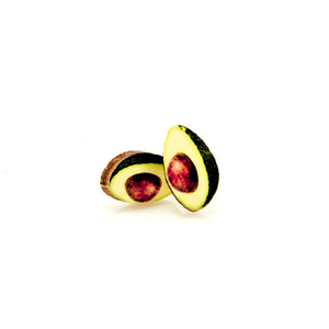 Avocado Stud Earrings #3044