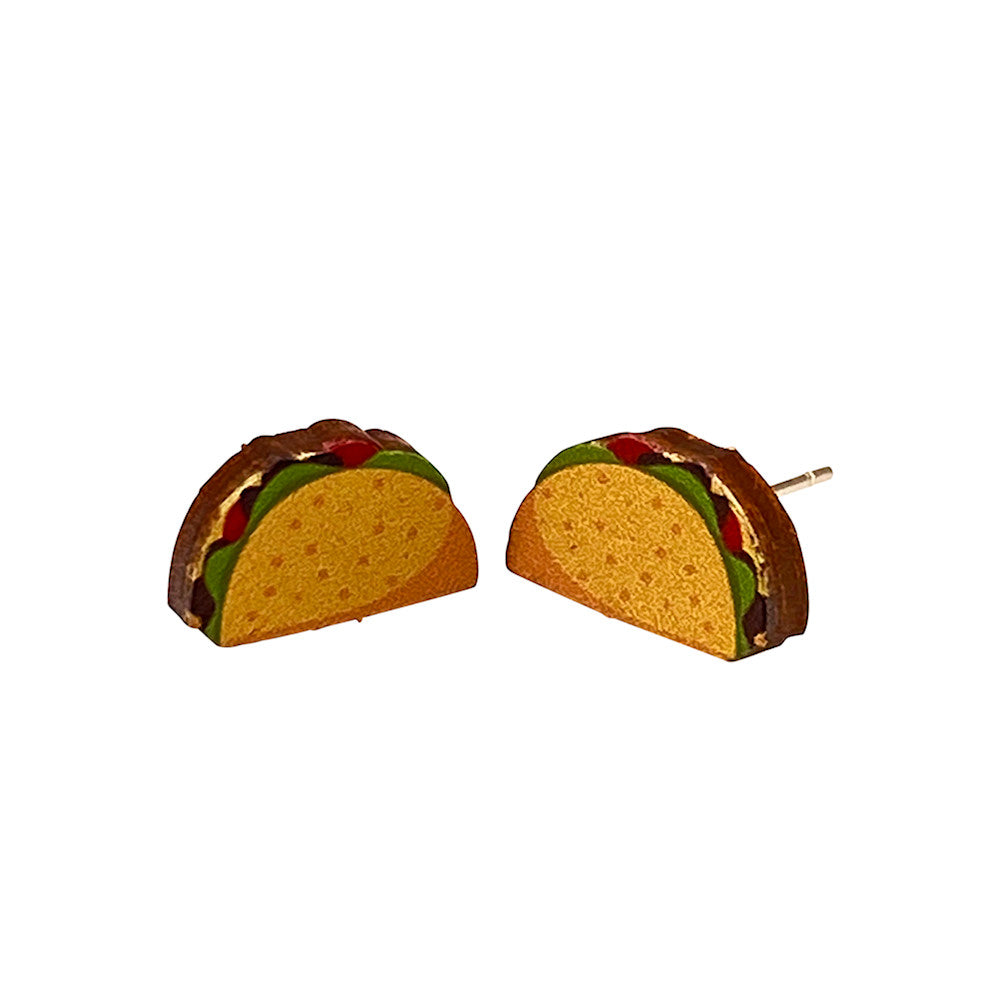 Taco Stud Earrings #3096