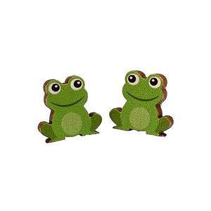 Frog Stud Earrings #3097