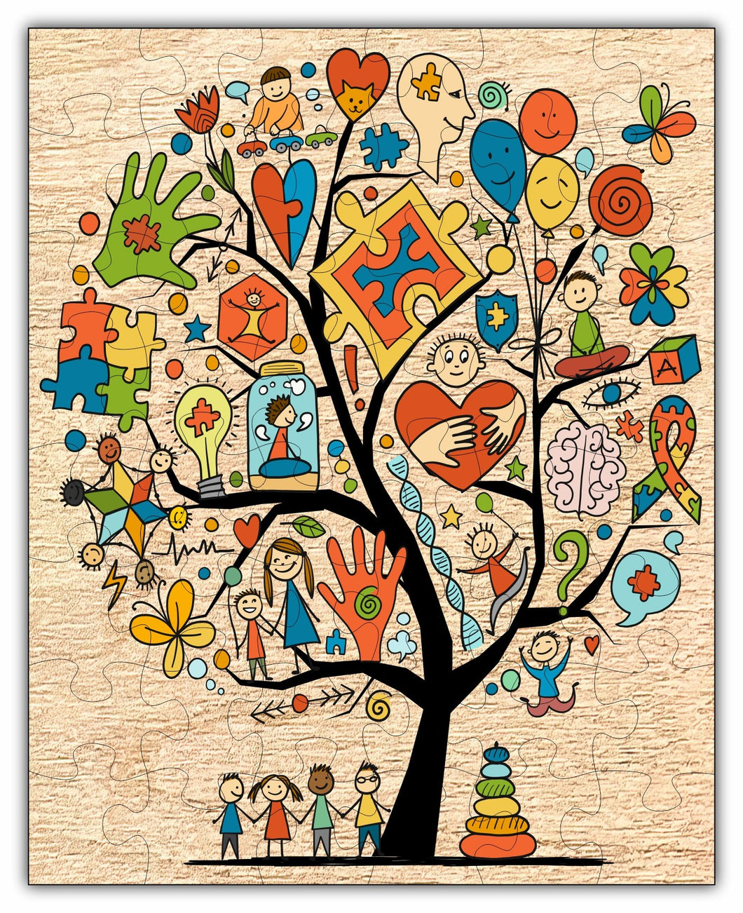 Autism Tree Puzzle