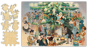 Christmas Tree 1902 Whimsical Jigsaw Puzzle