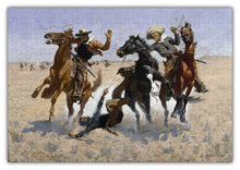 Load image into Gallery viewer, Frederic Remington: Aiding a Comrade Puzzle
