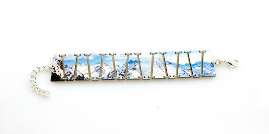 Snow Capped Mountain Bracelet #7531A