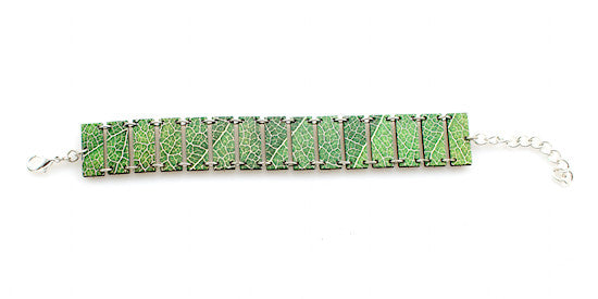 Micro Leaf Bracelet #7535A