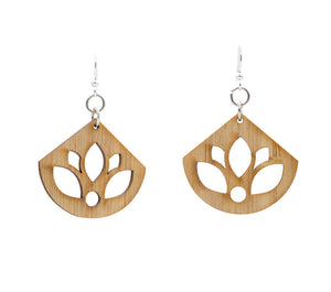 Lotus Bamboo Earrings #962