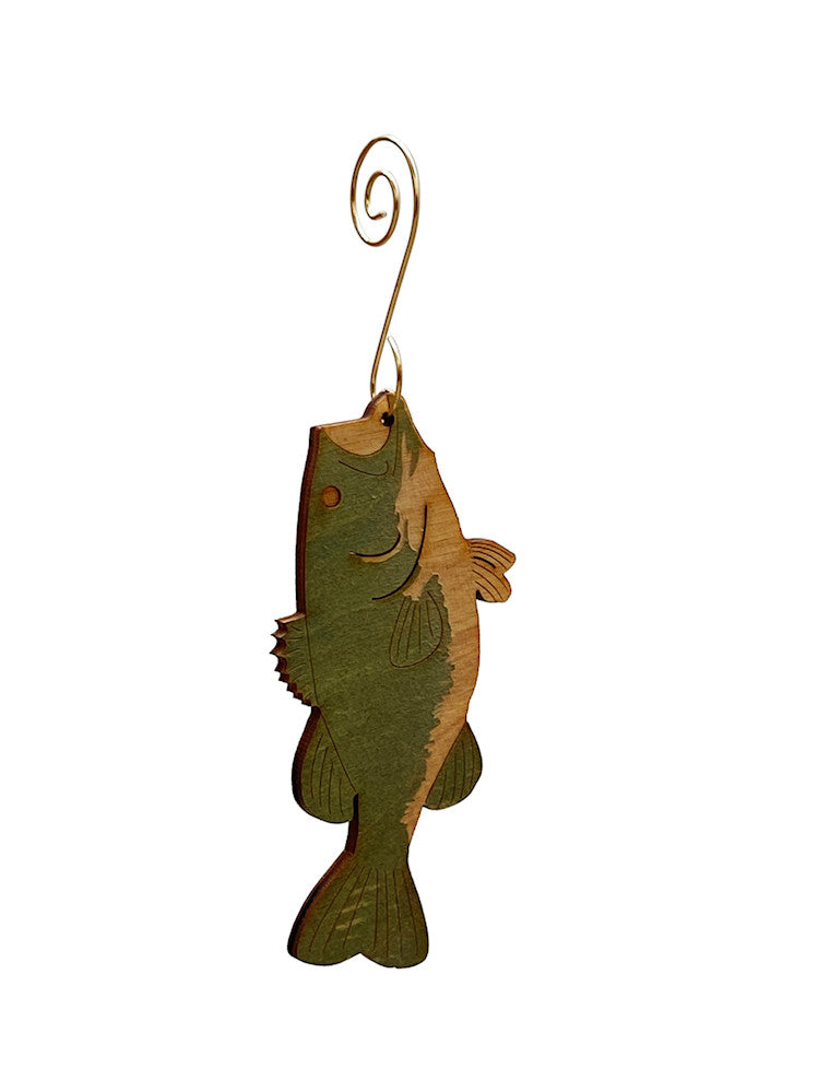 Bass Fish Ornament #9892