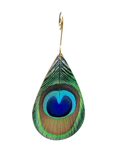 Peacock Feather Ornament #9919