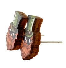 Load image into Gallery viewer, Leprechaun Stud Earrings #3101
