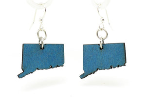 Connecticut State Earrings - S007