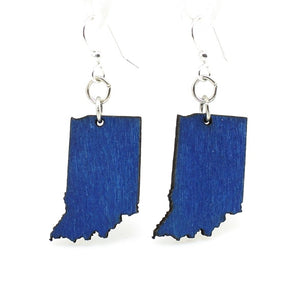 Indiana State Earrings - S014