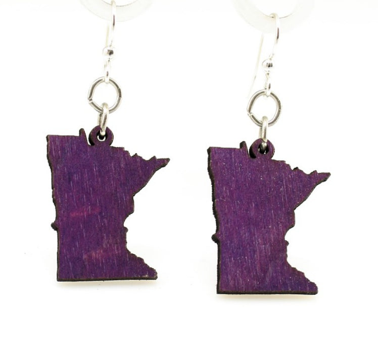 Minnesota State Earrings - S023