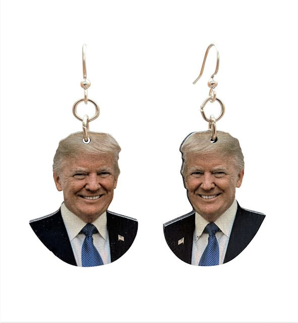 Donald Trump Earrings #T035