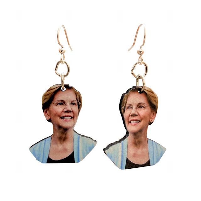 Elizabeth Warren Earrings #T039
